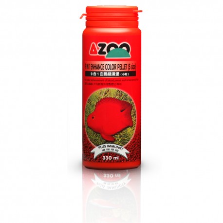ALIMENTO AZOO ENHANCE COLOR PELLETS CHICO 430 grs/900 ml